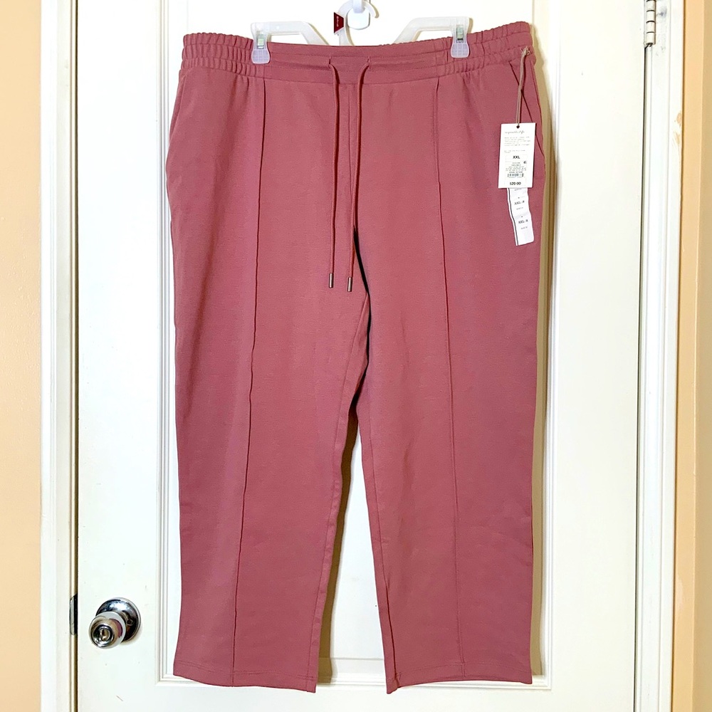 A new day purple XXL capris comfortable cozy